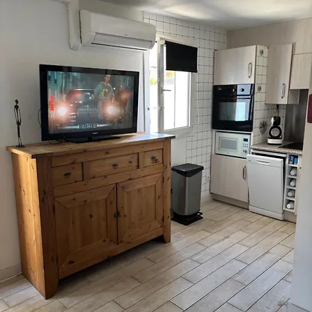 Pavillon 3 Avec Veranda Et Climatisation. Ferienhaus Sorède